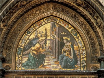 Annunciation 1489 Renaissance Florence Domenico Ghirlandaio Oil Paintings